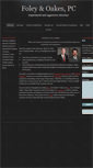 Mobile Screenshot of foleyoakes.com